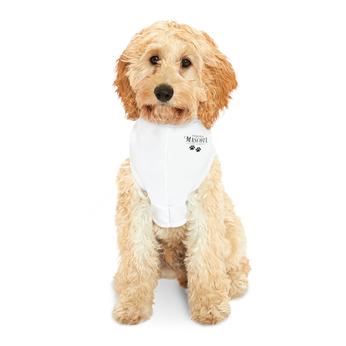 Mascota Añejo Pup White Hoodie