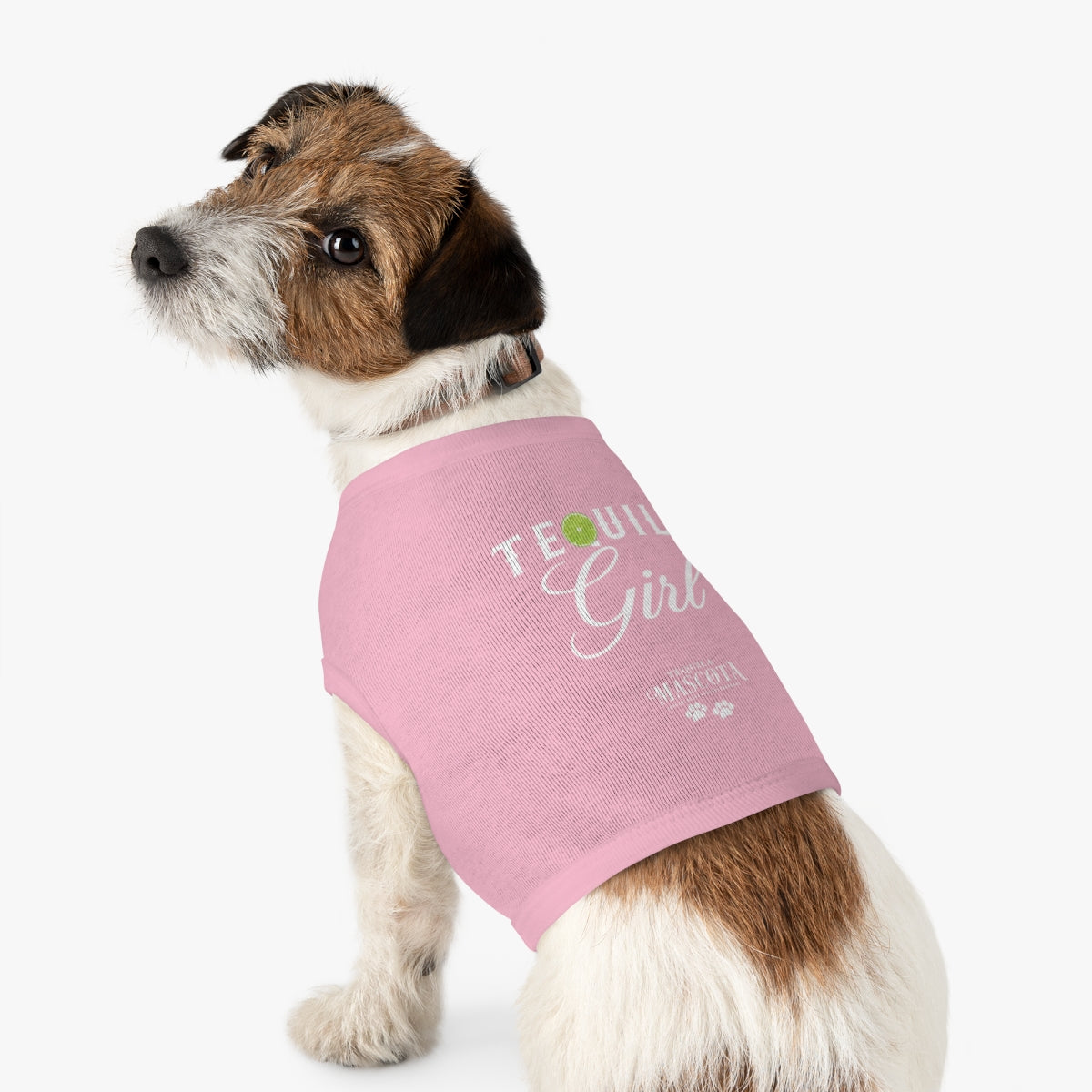 Mascota Tequila Girl Pink Pup Tank Top