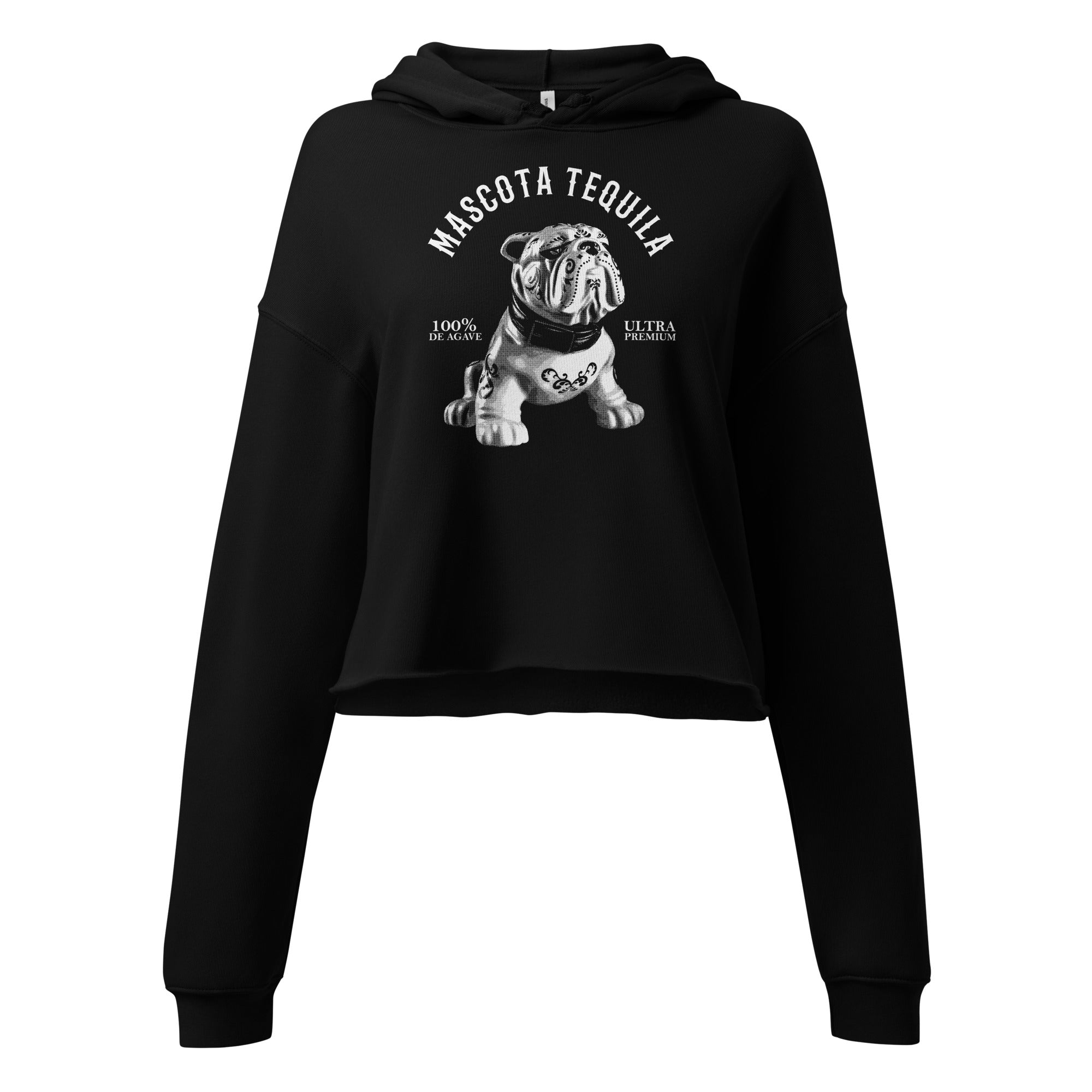 Mascota Tequila Bulldog Crop Hoodie – Mascota Merch